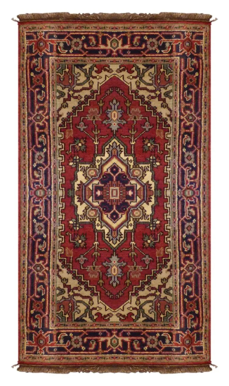 Indian Hand-Knotted Rug 5'0" X 3'0"